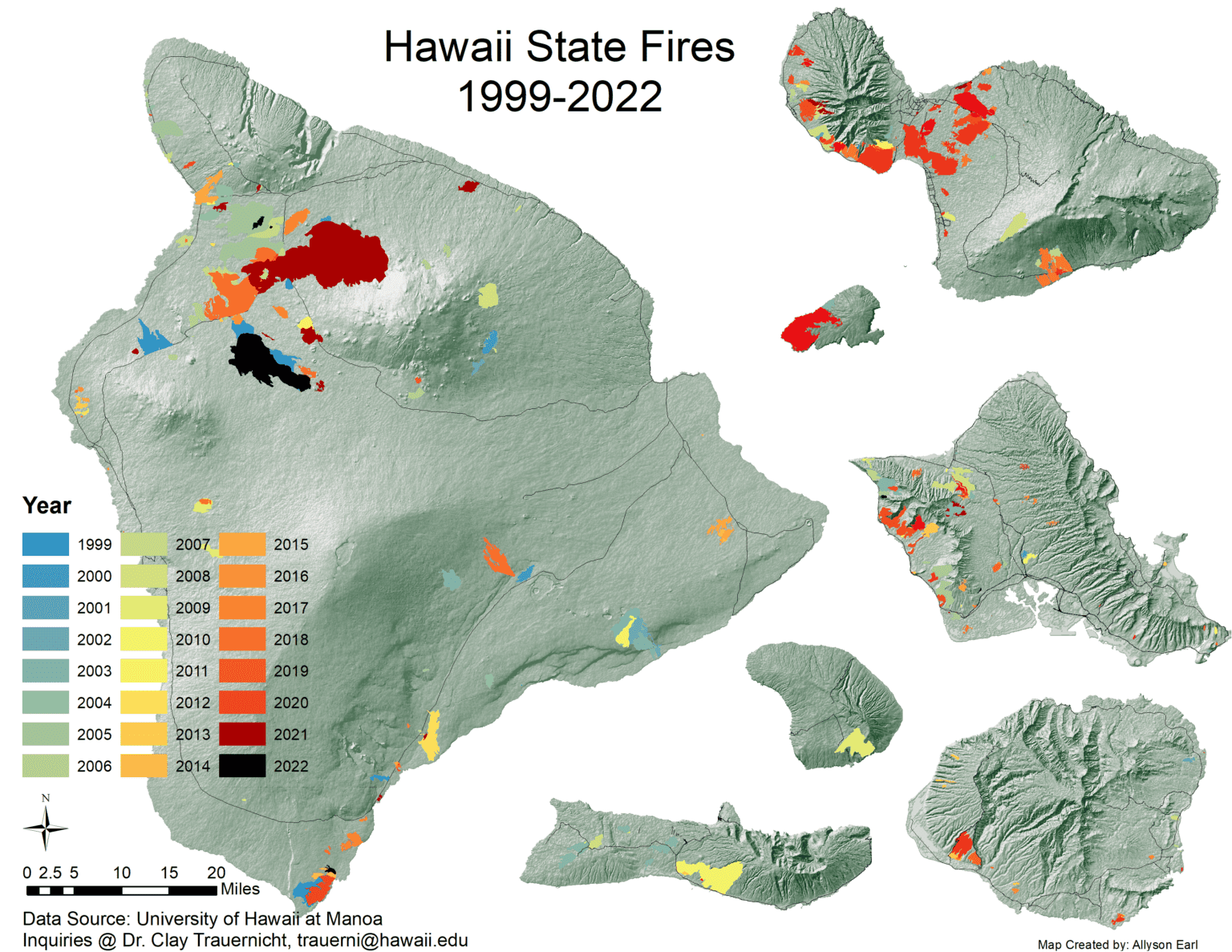 Pacific Island Wildfire Data Pacific Fire Exchange