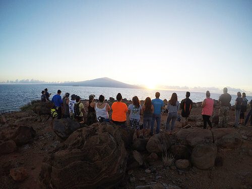 KAHO`OLAWE AND THE PKO (PHOTO: PO`OKELA HANSEN)