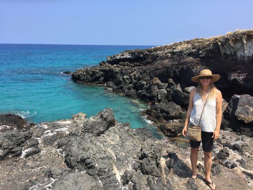 CAROLYN WORKS TO PROTECT MARINE RESOURCES, INCLUDING NEARSHORE WATERS. PHOTO: CAROLYN STEWART