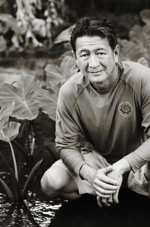 PAUL HIGASHINO, AS PHOTOGRAPHED IN MAUI MAGAZINE’S “ENVIRONMENTAL HEROES” BY NINA LEE, ARNA JOHNSON