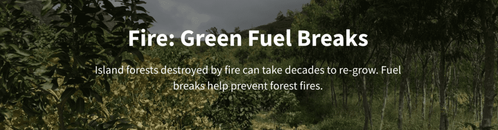 Fire: Green Fuel Breaks banner