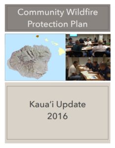 CWPP Cover Kauai 2016