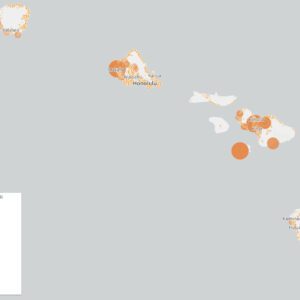 Hawai‘i Fire Ignitions 2012 - 2020