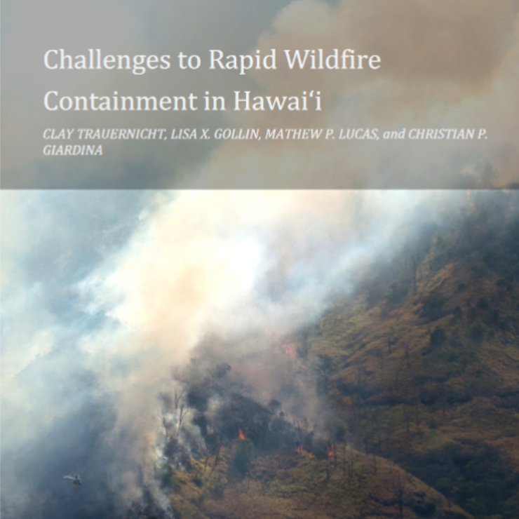 Challenges to Rapid Wildfire Containment in Hawai`i
